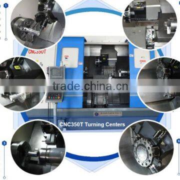 cnc turning center CNC350T cnc lathe slant /combination lathe milling machine