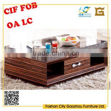 modern marble top coffee table for living room furniture