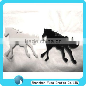 popular acrylic laser cut toy horse laser cutting gift horse house decoration horse