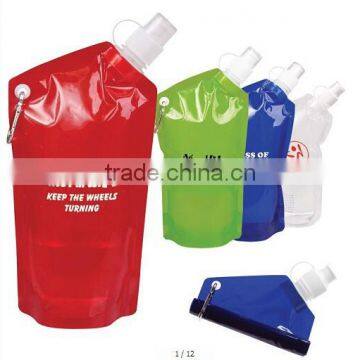 Hot promotion item folding water bottle with logo