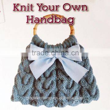 Knitting Kits- Bow handbag