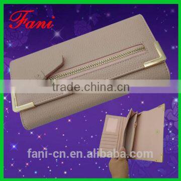 Guangzhou Fani designer design PU leather wallet for woman or girls