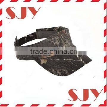 Cotton Twill Adjustable Camo Mlitary Sun Visor Caps photo-2