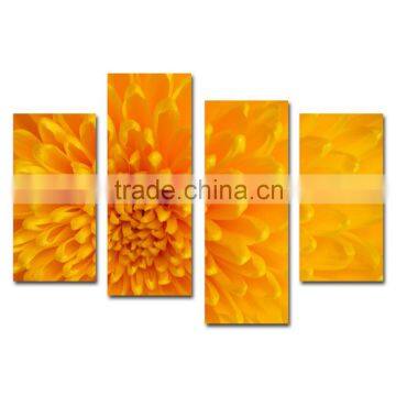 Blossom yellow flower photo printing canvas painting wall art