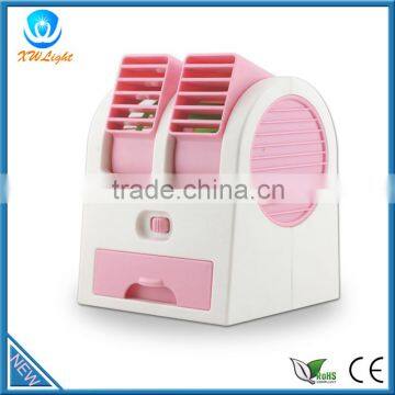 NEWEST 2 Outlet Portable Mini USB Fan DC 5V photo-3