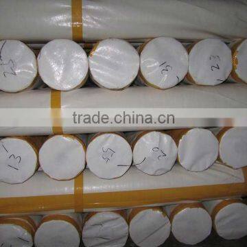 double white water proof pe Tarpaulin roll & hdpe woven fabric pe tarpaulin