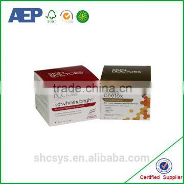 High Quality Colored Luxury Cosmetic Matt Box