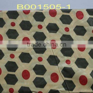 good price High quality african brocade fabric soft material B001505-1