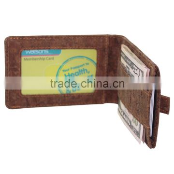 BOSHIHO Natural Cork Bark Card Holder