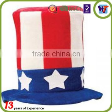 Royal cheap factory logo colorful funny clown party top hat