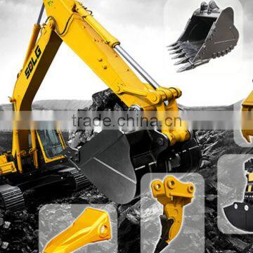 Volvo Excavator Attachment, 0.8M3, 1.4M3 Standard Bucket, Hydraulic Grab, Ripper, Quick Coupler For EC210CL, ECR235CL