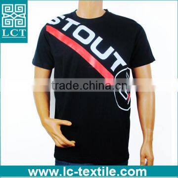 cheap wholesale cotton black crossfit tshirt for promotional