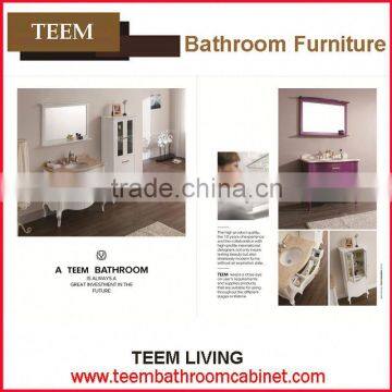 Teem home bathroom furniture Rectangle mirror shape bathroom cabinet dubai bathroom mirror cabinet