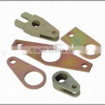 Customized zinc plated steel stamping parts hardware