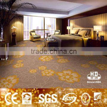 Oriental Design Floral Hand Tufted Wool Carpet