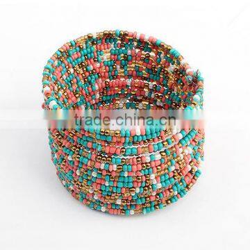 Yiwu factories jewelry beads multilayer fashion bracelets