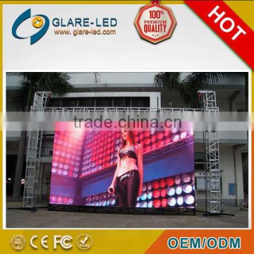 P6 SMD Surface-Mount triple Outdoor Die-Cast Aluminum Cabinet LED Display