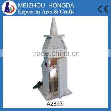 Wooden Christmas Decorated Wooden House photo-5