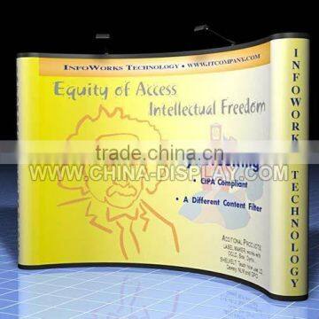 PVC Panel Curve Magnetic Pop up Display System Pop up Stand Banner photo-4