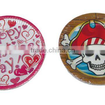 Paper plates party tableware
