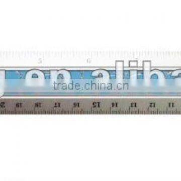 30cm aluminium ruler with level ,straight 30cm ruler