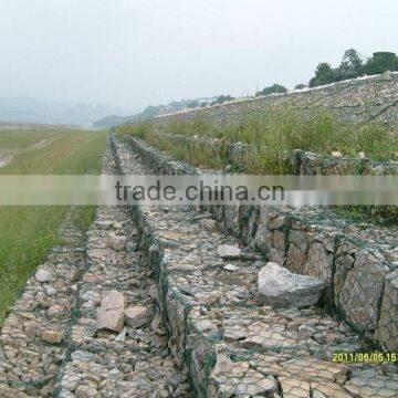 Galvanized river bank protect gabion baskets/gabion box/Reno mattress(factory)