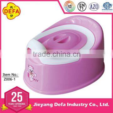 Jieyang Defa Hot Selling Baby Portable Plastic Potty, PP Baby Toilet, Detachable Baby Training Potty, Plastic Chamber Pot photo-3