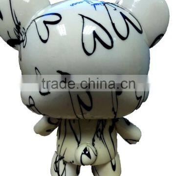 Bear Feature DIY Toys,Animal Shape Plastic Toys,Customized Vinyl Gift Toy photo-4