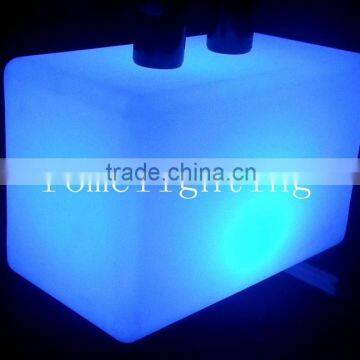 Waterproof multi-colour changing led cube furniture,Remote Control Led Lighting Cube/Led Cube Furniture