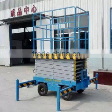 8m scissor lift table for aerial working