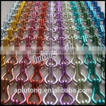 Standard Size Aluminum Chains Curtain Avoid Insect In Summer