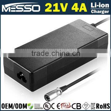 21V 4A Lithium Battery Charger 5s 18V Li-ion Battery Charger 21V Lipo Charger