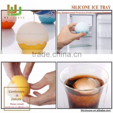 Personalized silicone ice cube tray custom ball shaped ice cube tray for kids - 607