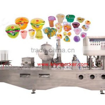 Plast cup water filling and sealing machine