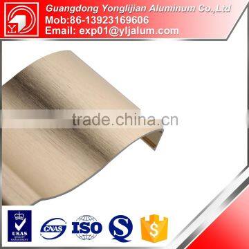 China factory best selling top quality 6063 extruded aluminum for indoor decoration