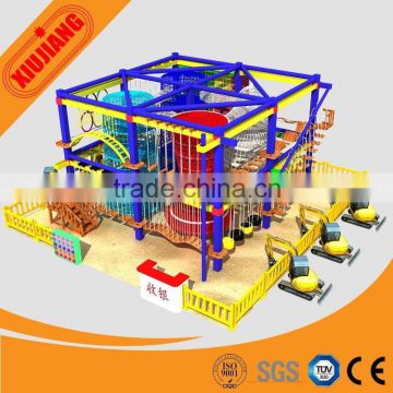 Indoor/Outdoor Obstacle Course Equipment, Attractive Jungle Gym Playground