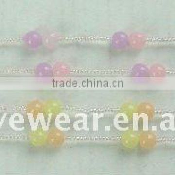 Eyeglasses beads cords