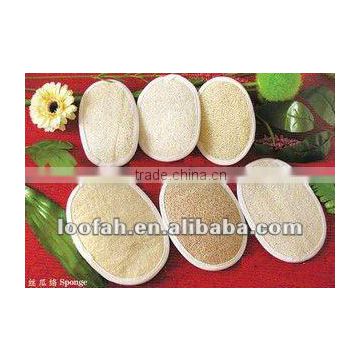 disposable loofah bath scrubber for hotel