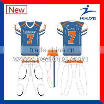 durable sublimation polyester mesh lycra football jersey