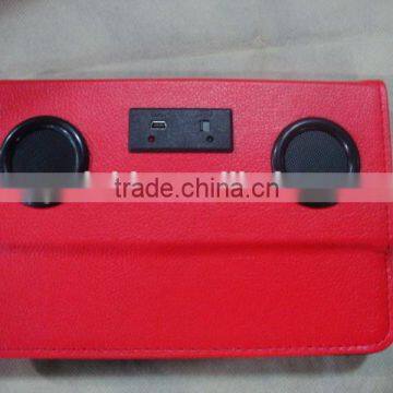 New Product universal Tablet Speaker Case Folding Folio Case