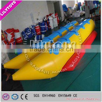 2015 Hot Selling Adults Inflatable Water Games Flyfish Banana Boat for Sale photo-4