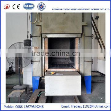 large capacity car type heating treatment furnace