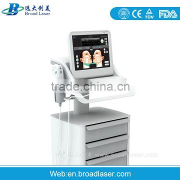 high intensity focused ultrasound face lifting wrinkle removal beauty machine