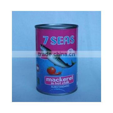 canned mackerel fish in tomato paste 425g,155g