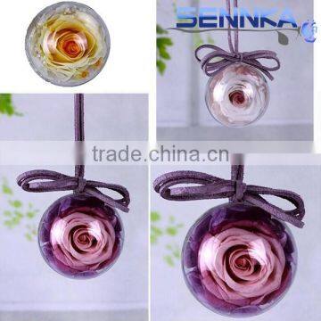Luxurious Natural Preserved Flower In Magic Glass Ball Gifts For Him/her photo-4