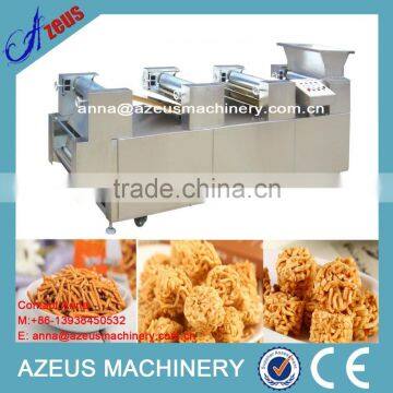 Automatic fried noodle ball snack making line with flavors