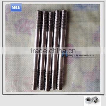 alloy GH2132 stud bolt A286 stud bolt EN1.4980 stud bolt stainless steel fastenes china supplier