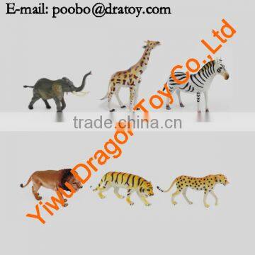 Zoo Animals Plastic Toys