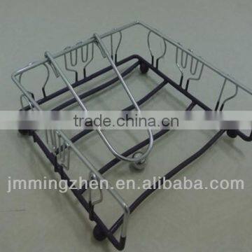 Iron wire napkin holder,PVC coating