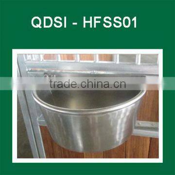 Horse stable feeders